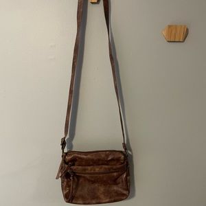 Bueno Brown Crossbody Handbag
